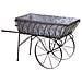 Carrello Espositivo In Metallo Nero 93,35x39,37x53,98h Cm - Foto miniatura 4