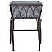 Carrello Espositivo In Metallo Nero 93,35x39,37x53,98h Cm - Foto miniatura 5