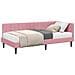 Struttura Letto Angolare con Materasso 2 pcs Grigio Velluto - Foto miniatura 1