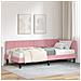 Struttura Letto Angolare con Materasso 2 pcs Grigio Velluto - Foto miniatura 2