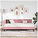 Struttura Letto Angolare con Materasso 2 pcs Grigio Velluto - Foto miniatura 3