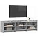 Mobile TV 168 x 33 x 47 cm Sonoma grigio Legno ingegnerizzato - Foto miniatura 2