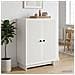 Credenza Bianco 66 x 34,5 x 90 cm Legno ingegnerizzato - Foto miniatura 2
