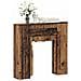 Cornice per camino Legno antico 93 x 20 x 89 cm - Foto miniatura 3