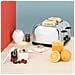 Tostapane grill 4 fette in acciaio inox TOS14 Ampie fessure, 6 livelli di doratura, Scongelamento, Tostatura, Facile pulizia, 1500 W - Foto miniatura 2