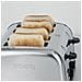 Tostapane grill 4 fette in acciaio inox TOS14 Ampie fessure, 6 livelli di doratura, Scongelamento, Tostatura, Facile pulizia, 1500 W - Foto miniatura 3