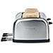 Tostapane grill 4 fette in acciaio inox TOS14 Ampie fessure, 6 livelli di doratura, Scongelamento, Tostatura, Facile pulizia, 1500 W - Foto miniatura 4