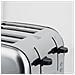 Tostapane grill 4 fette in acciaio inox TOS14 Ampie fessure, 6 livelli di doratura, Scongelamento, Tostatura, Facile pulizia, 1500 W - Foto miniatura 6