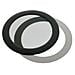 Round Dust Filter 80mm - Nero / Nero - Foto miniatura 1