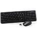 Tastiera Layout Italiano + Mouse 1000 dpi Wireless Colore Nero - Foto miniatura 1