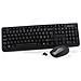 Tastiera Layout Italiano + Mouse 1000 dpi Wireless Colore Nero - Foto miniatura 2