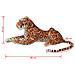 Giocattolo in Peluche Leopardo Marrone XXL - Foto miniatura 3