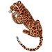 Giocattolo in Peluche Leopardo Marrone XXL - Foto miniatura 4