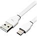 Cavi Usb Versoo Usb Type C 3m Carica E Sincronizzazione - Bianco - Foto miniatura 1