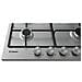 Piano Cottura CHW6BR4WPX a Gas 4 Fuochi Colore Inox - Foto miniatura 4