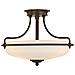 Quoizel Qz / griffin / fspn Luce Di Soffitto Con Rivolto Verso L'alto, Di Bronzo, 43.2 X 43.2 X 30.5 Cm - Foto miniatura 5