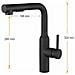 Miscelatore da Cucina MGKC0240 con Canna Girevole a 360° Colore Nero Matt - Foto miniatura 2