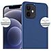 Custodia Compatibile Con Apple Iphone 12 / Iphone 12 Pro (6,1 Zoll) In Azzurro Metallo - Hard Case Coperchio Protettivo In Look Metallico Contro I Graffi E Gli Urti - Foto miniatura 5