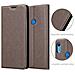 Custodia Compatibile Con Huawei Y6s In Bruno Caffè - Coperchio Protettiva Con Chiusura Magnetica, Funzione Stand E Tasca Per Le Carte - Foto miniatura 5