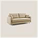 Megan Divano Letto Matrimoniale In Microfibra Smacchiabile T11 Beige - Foto miniatura 2