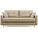 Megan Divano Letto Matrimoniale In Microfibra Smacchiabile T11 Beige - Foto miniatura 8