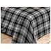 Sacco Copripiumino Microfibra Letto Matrimoniale Tirolese Scozzese Cardiff Grigio   - Foto miniatura 5
