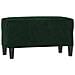 Panca Verde Scuro 70x35x41 Cm In Velluto - Foto miniatura 2