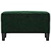 Panca Verde Scuro 70x35x41 Cm In Velluto - Foto miniatura 3