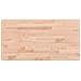 Piano Tavolo 100x50x1,5cm Rettangolare Legno Massello Faggio - Foto miniatura 2