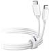 TECABLETISSUETCCG cavo USB 1,5 m USB 2.0 USB C Bianco - Foto miniatura 2