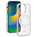 Cover Compatibile Ibrida Magsafe Per Iphone 15 Pro, Trasparente - Foto miniatura 1