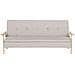 Divano Letto 3 Posti Tjorn Tessuto Beige - Foto miniatura 5