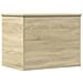 Contenitore Rovere Sonoma 70x40x38 Cm Legno Multistrato - Foto miniatura 2