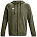 Ua Rival Fleece Fz 1379767-390, Uomini, Verde, M - Foto miniatura 3