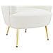Paloma Sedia Accento In Orsacchiotto Bianco - Foto miniatura 6