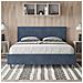 Letto Adele 170x190 Rete E Contenitore Blu - Foto miniatura 4