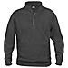 Basic Half Zip Antracite Melange Xs - Foto miniatura 1