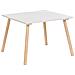 Set Tavolo 2 Sedie Per Bambini Marrone Chiaro E Bianco Wringley - Foto miniatura 3