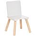 Set Tavolo 2 Sedie Per Bambini Marrone Chiaro E Bianco Wringley - Foto miniatura 5