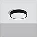 Lampada A Soffitto Onyx 40 Nero Led 3000k Sl. 1244 - Minimalista Lampade Da Soffitto Nero 6x40x40 Cm - Foto miniatura 6