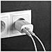 73413 Caricabatterie per dispositivi mobili Universale Bianco AC Ricarica rapida Interno - Foto miniatura 3