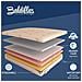Materasso Memory Foam 4 Strati Alto 23 cm Super Top Matrimoniale misura 160x200 cm - Foto miniatura 3