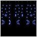 Lusso Casadino -  Luci Fatate Stella E Luna Con Telecomando 138 Led Blu - Foto miniatura 3