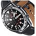 Anello Lunetta Argento Per Galaxy Watch 3 Da 45mm - Iscrizione Nera - Foto miniatura 1
