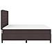 Letto Box Spring con Materasso Grigio Scuro Super King in Tessuto - Foto miniatura 9