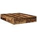 Struttura Letto con Contenitore Legno Invecchiato 150x200 cm - Foto miniatura 3