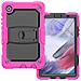 Custodia Per Samsung Galaxy Tab A7 Lite 8.7"" Antiurto Con Supporto Rosa - Foto miniatura 1