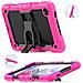 Custodia Per Samsung Galaxy Tab A7 Lite 8.7"" Antiurto Con Supporto Rosa - Foto miniatura 2
