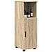Mobile da Bagno rovere sonoma 30 x 35 x 95 cm Legno multistrato - Foto miniatura 3