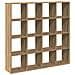 Libreria Rovere Artigianale 102x29x143 cm in Legno Multistrato - Foto miniatura 1